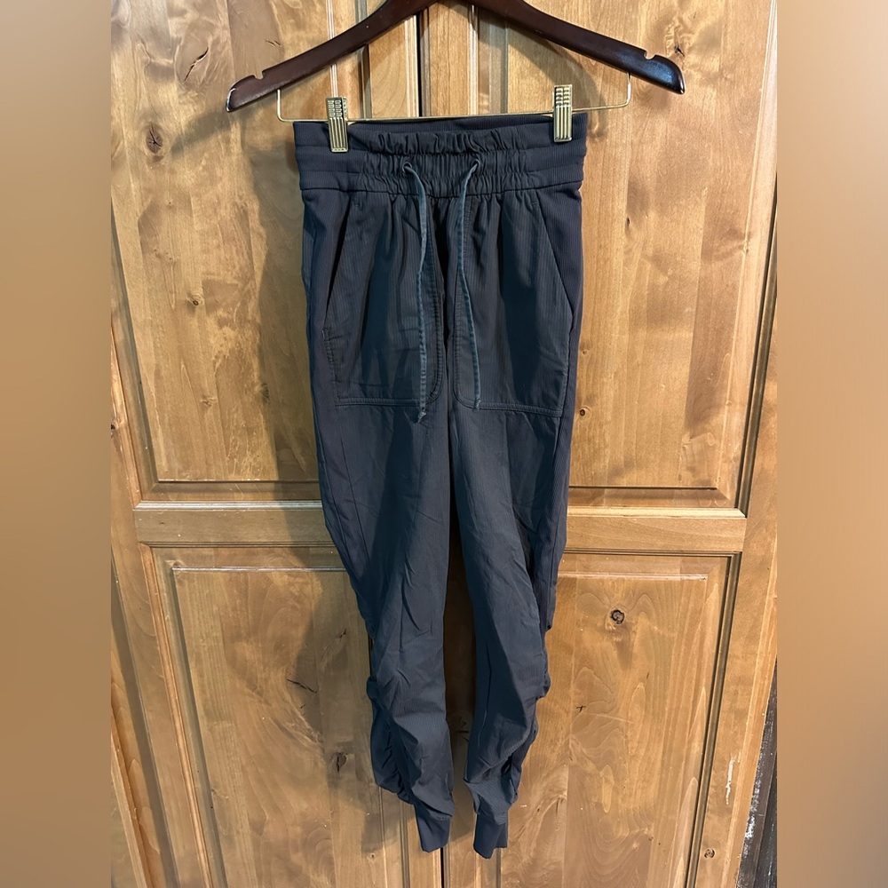 Size 0 black dance studio pants. 26 in length. EUC